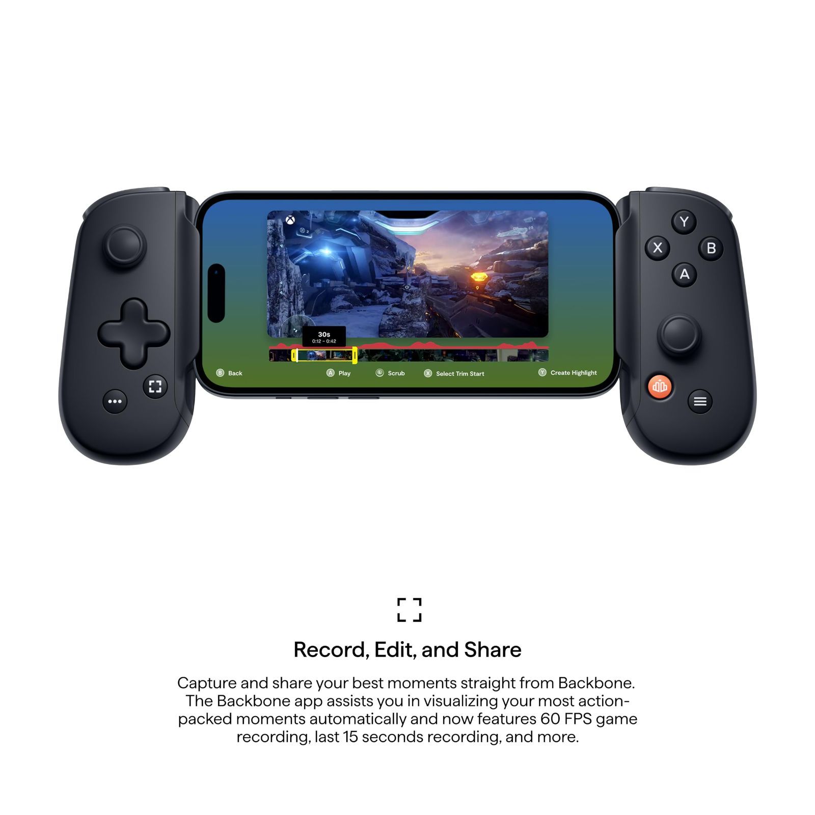 2:BACKBONE One モバイルゲームコントローラー for iPhone（Lightning
