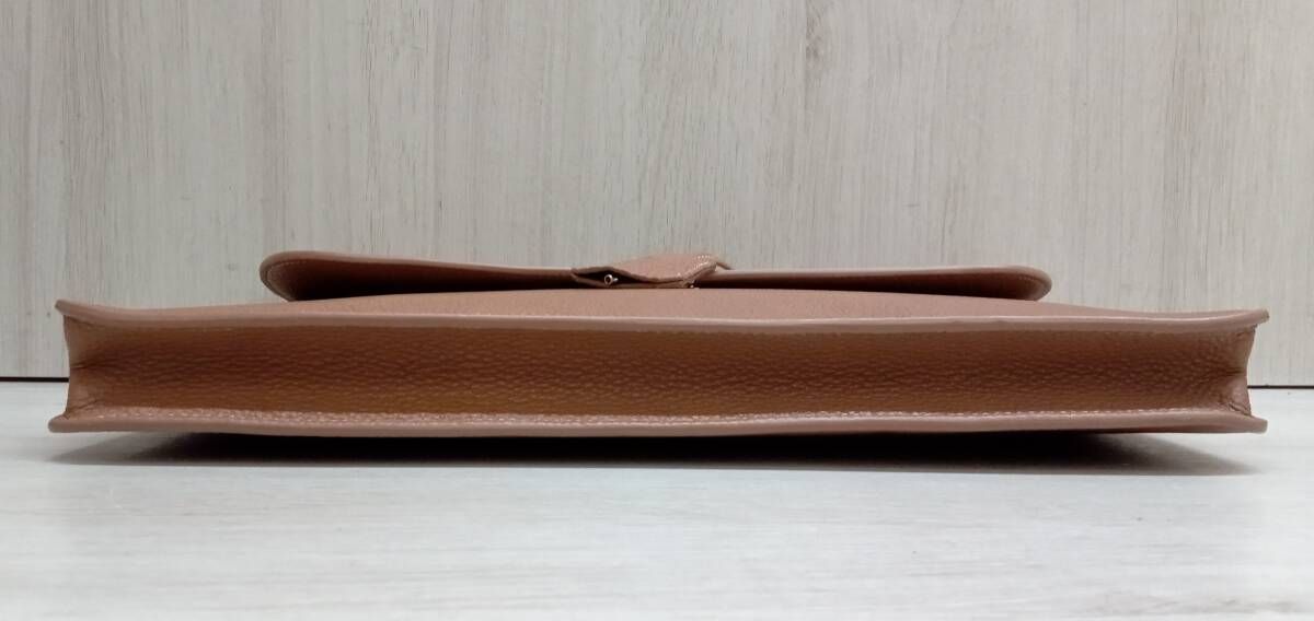 ACATE SUROET-M カーフ シュリンクレザー ブリーフケース バッグ