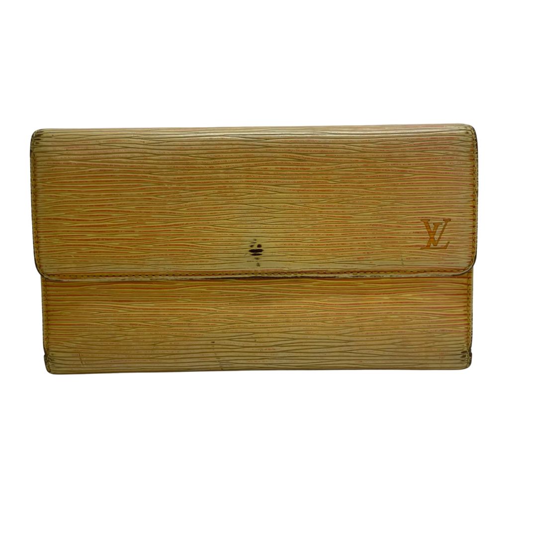 2412 LOUIS VUITTON ルイヴィトン エピ イエロー 長財布