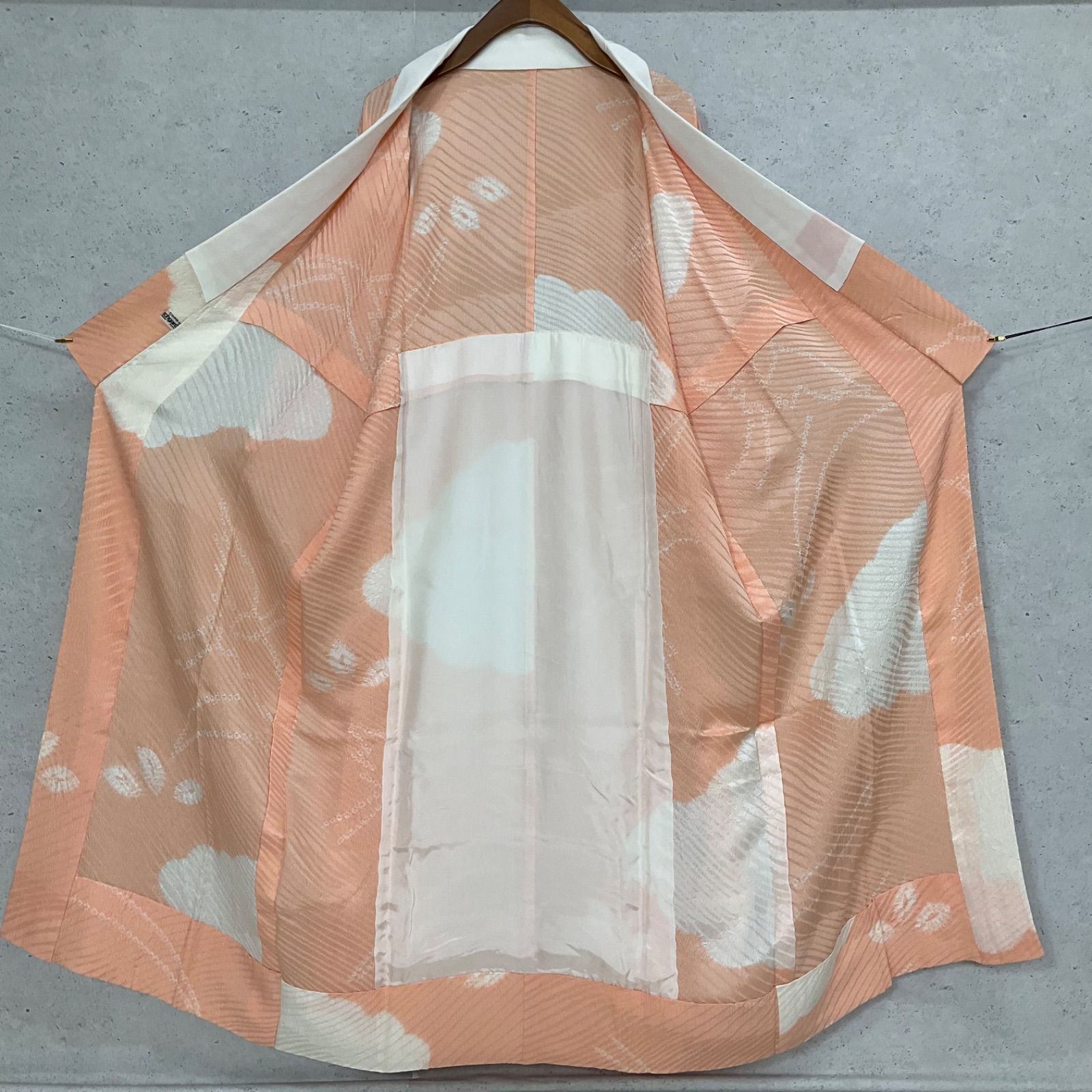 大好き ◇kimono+one◇美品◇振袖長襦袢◇単衣◇袖無双◇仕付け糸付き