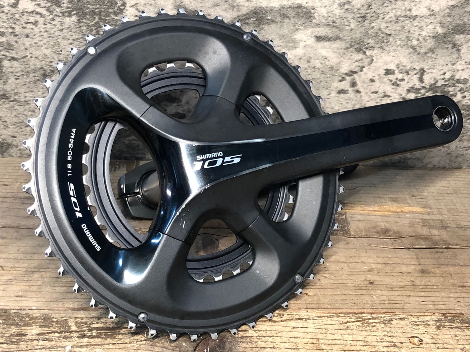 SHIMANO - シマノ FC-5800 クランク 新品 IX878 シマノ SHIMANO 105 FC-5800 クランクセット 170mm 50/34T