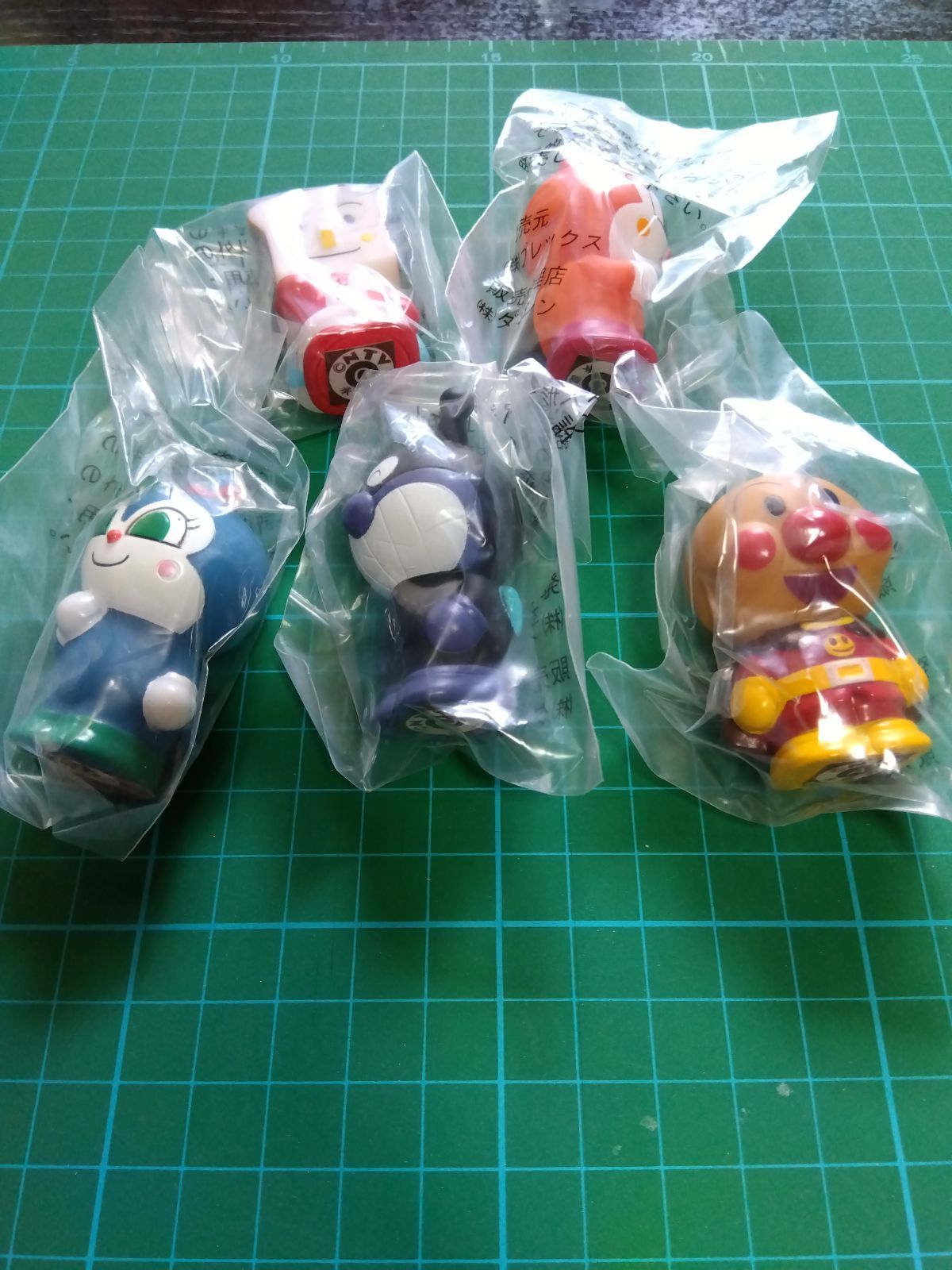 アンパンマン&ばいきんまん&ドキンちゃん&コキンちゃん&しょく