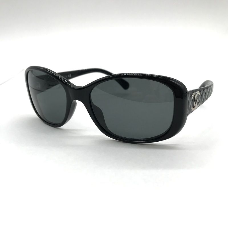 美品 CHANEL 5189-A シャネル マトラッセ柄 サングラス メガネ CHANEL シャネル サングラス 5189-A ウェリントン ココマーク