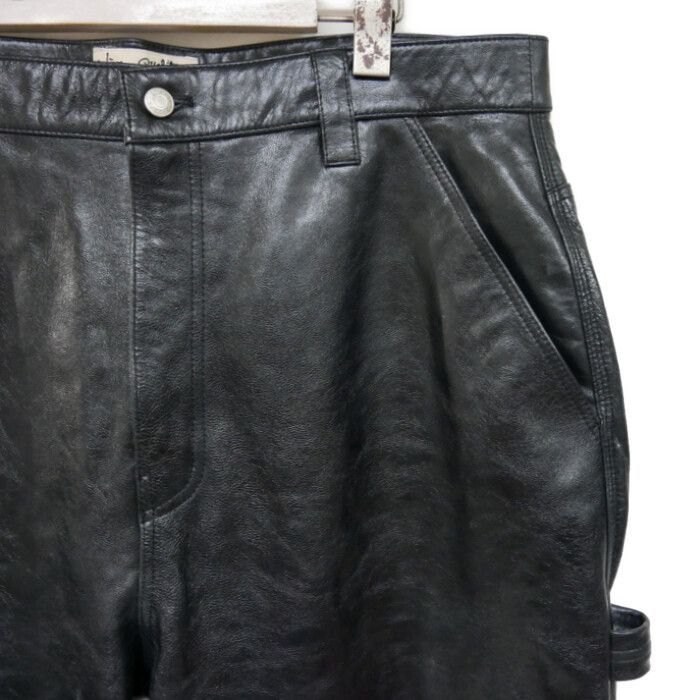 STUSSY ステューシー 国内正規 25SS CARPENTER PANT LEATHER レザー