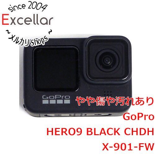 bn:13] GoPro ウェアラブルカメラ HERO9 BLACK CHDHX-901-FW - 家電