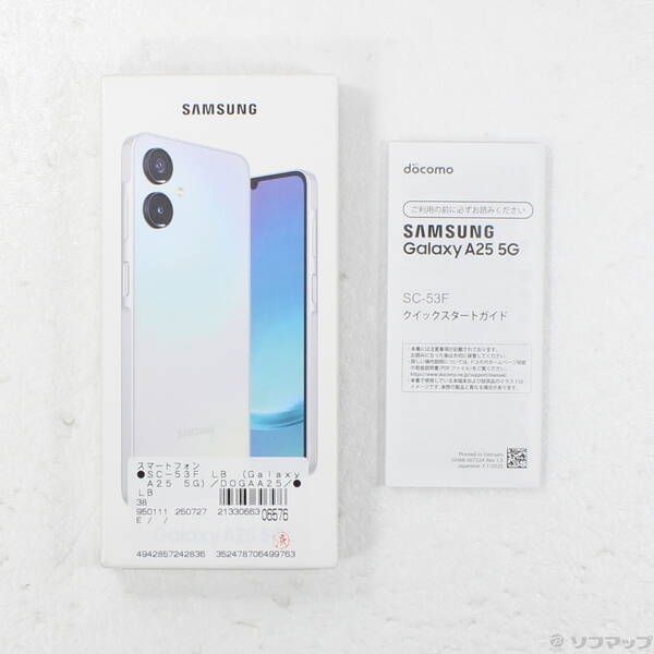 Galaxy A25 5G 64GB SC-53F　ライトブルー サムスン Galaxy A25 5G SC-53F docomo 価格比較 - 価格.com