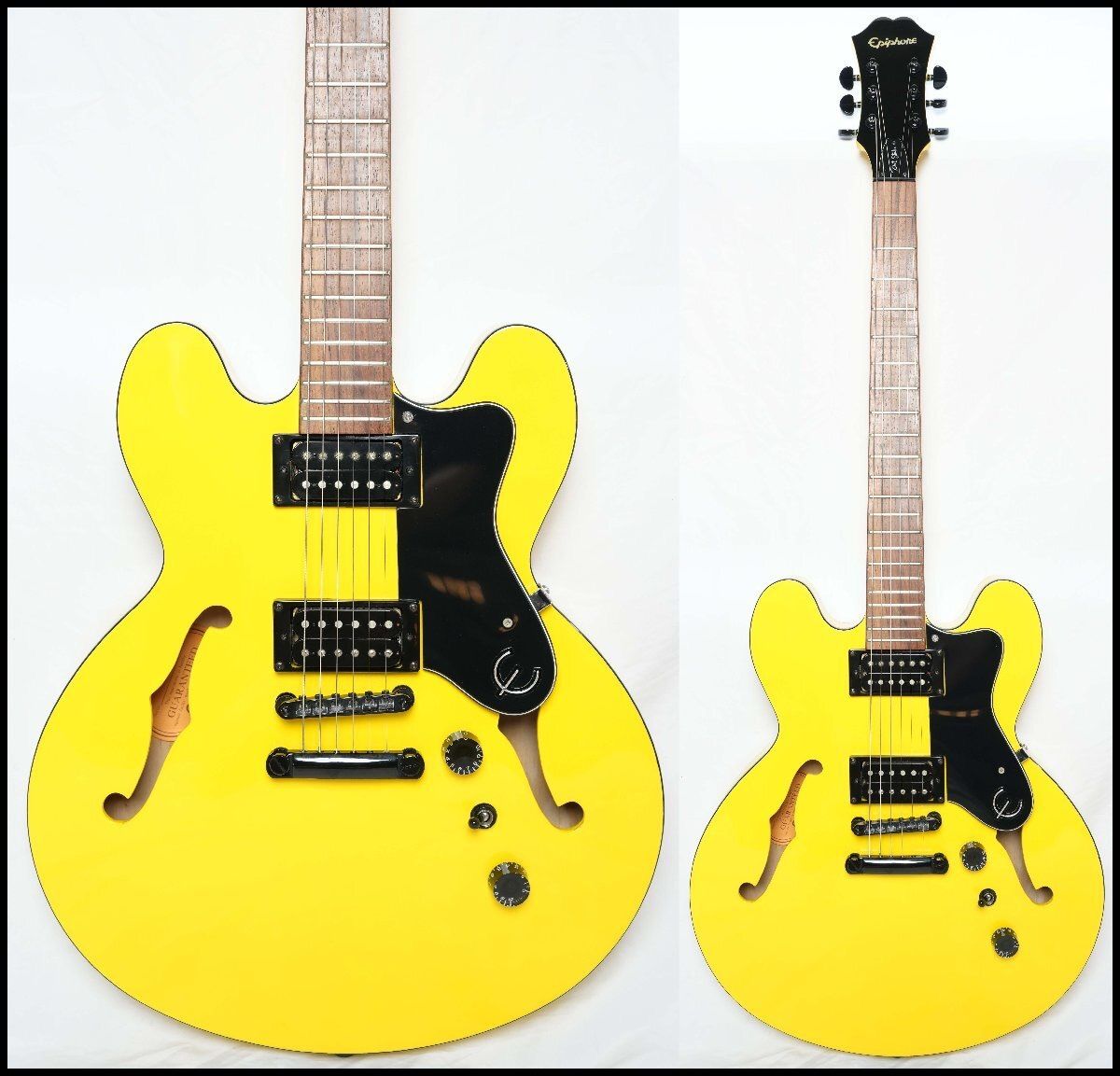 ☆Epiphone☆DOT STUDIO LM 2004年製 Yellow/Black 限定モデル