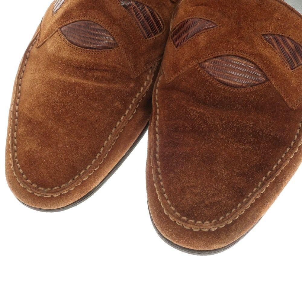 中古】チェーザレ パチョッティ CESARE PACIOTTI スエード ローファー 