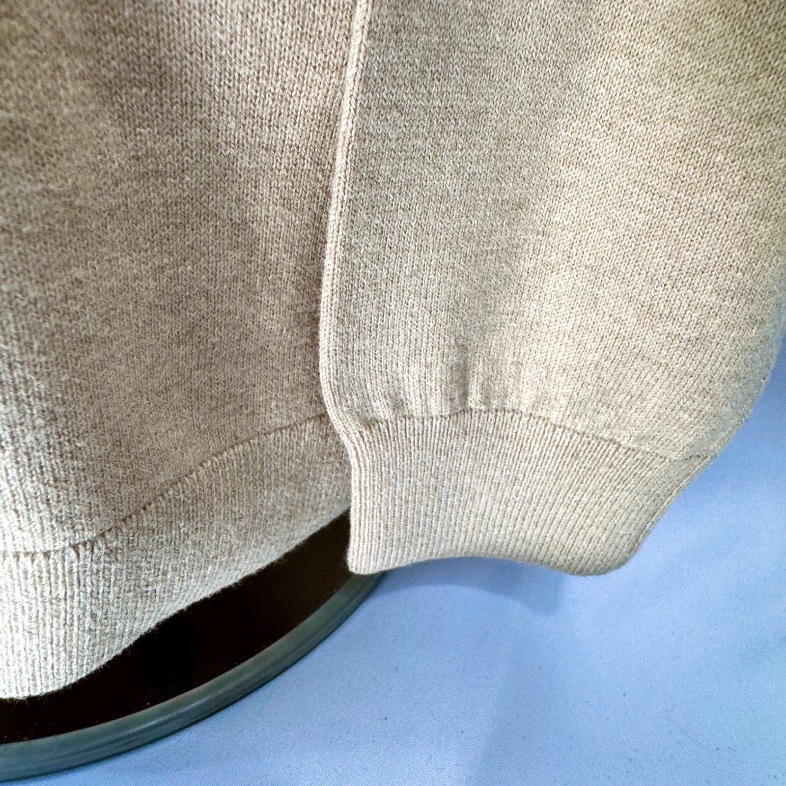 レディース 長袖クルーニット