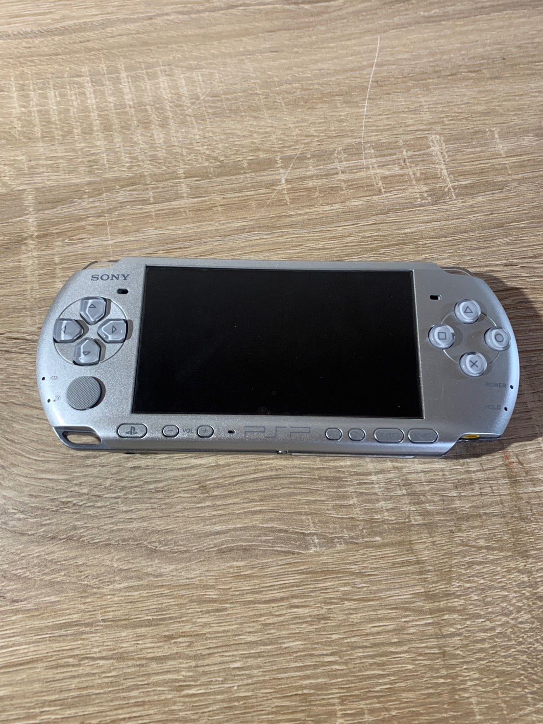 5878 PlayStation ポータブル PSP 3000 ミスティック シルバー 動作 済み