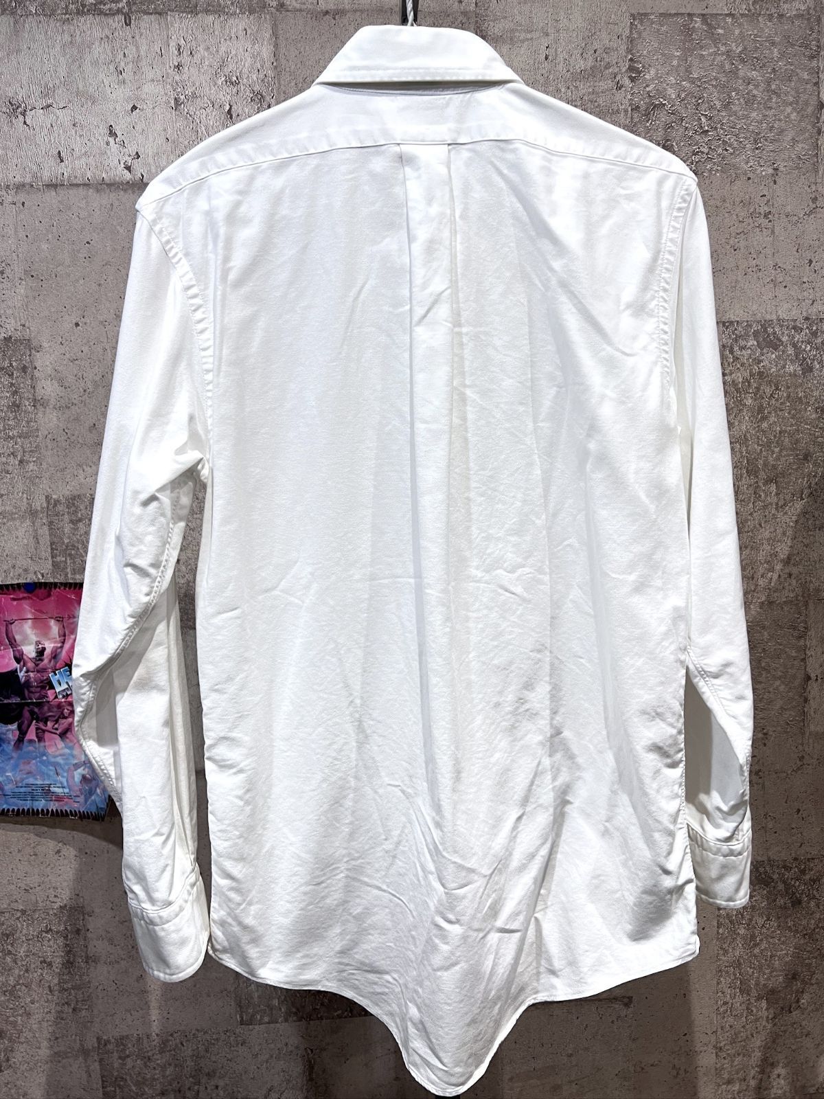 USA製 Brooks Brothers makers シャツ 白 長袖 15 USA製 80's BROOKS BROTHERS ブルックスブラザーズ 長袖シャツ