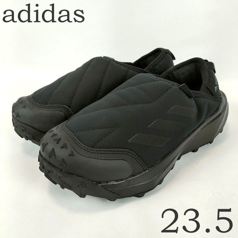 ♥級 adidas アディダス ウィンタースリッポン 23.5cm ブラック 冬用 スニーカー シューズ 靴 TERREX WINTER SLIPON COLD.RDY レディース 冬キャンプ 雪道 アウトドア