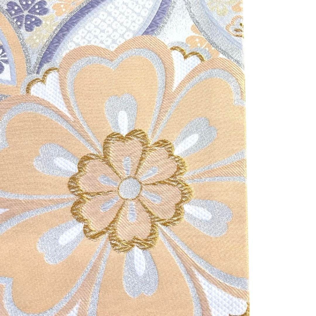 レビュー高評価の商品！ 可愛い 華やか 八重桜 七宝 振袖帯 着物 メルカリ - d 041a 着物・浴衣