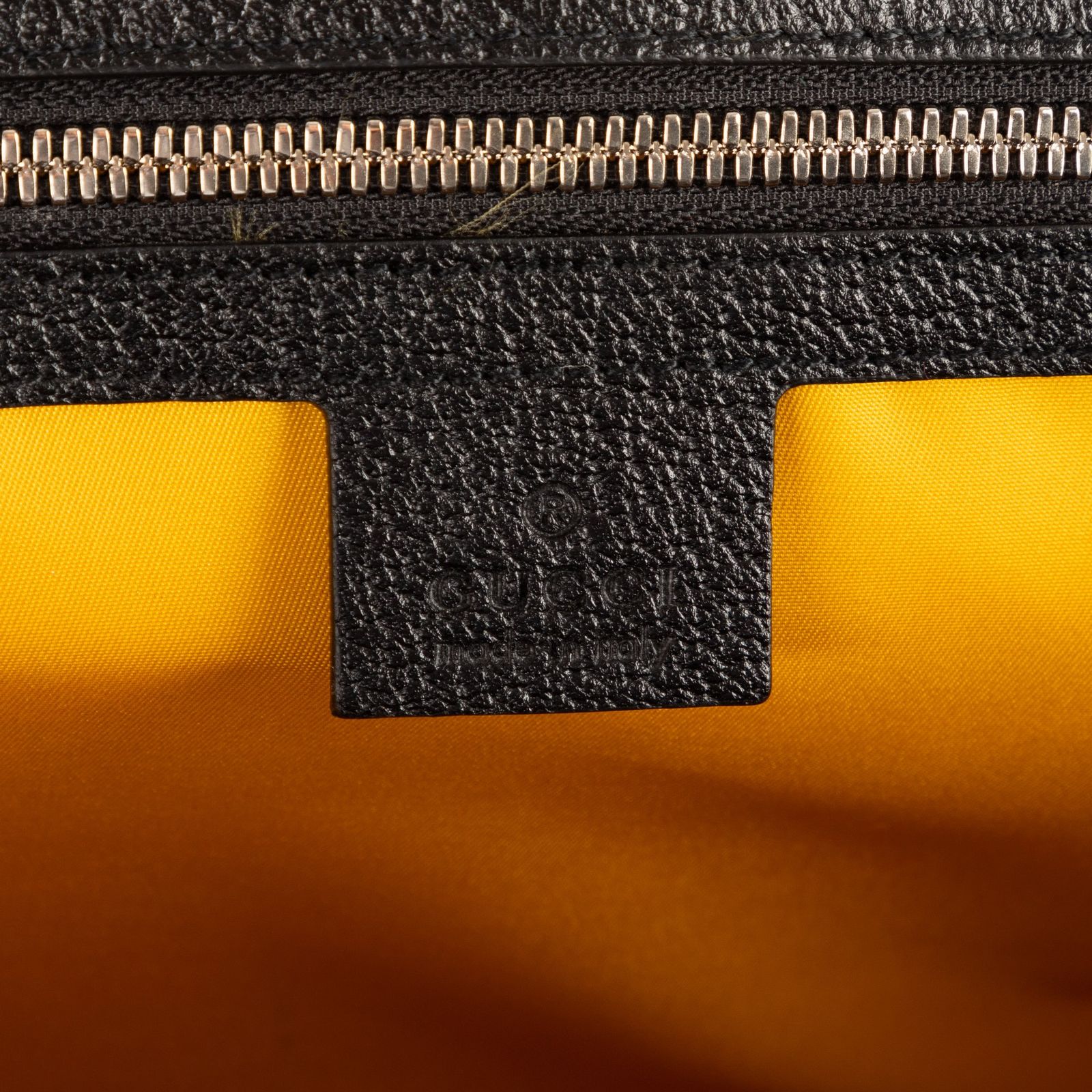 グッチグリッドトート黄色ジャイアントシュプリームナイロンA