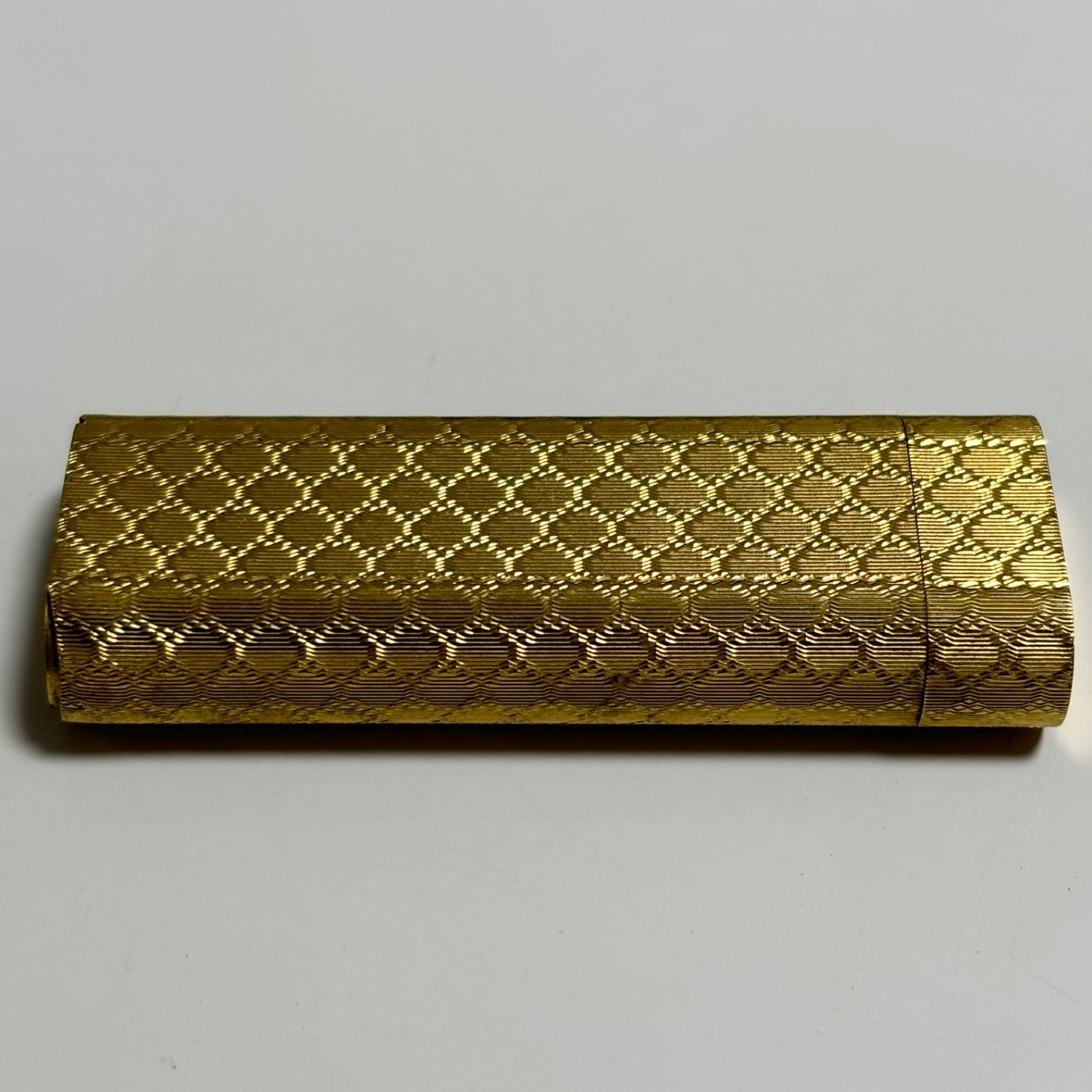 Cartier - カルティエ Cartier 着火未確認 ガスライター ローラー式 ゴールド 着火確認済み】Cartier カルティエ ローラー式 ガスライター