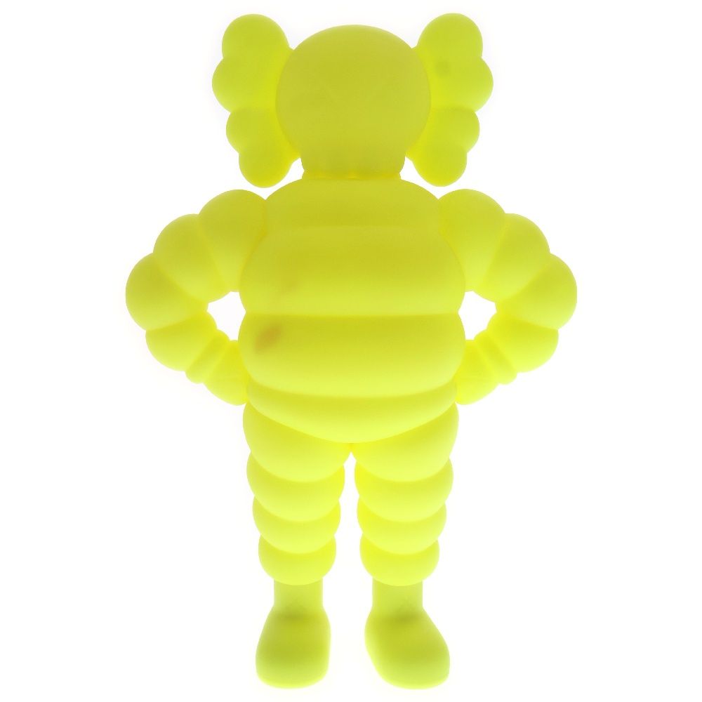 MEDICOM TOY - MEDICOM TOY メディコムトイ KAWS CHUM CHOKING HAZARD カウズ レジン フィギュア 人形 イエロー MEDICOM TOY (メディコムトイ) KAWS CHUM CHOKING HAZARD カウズ