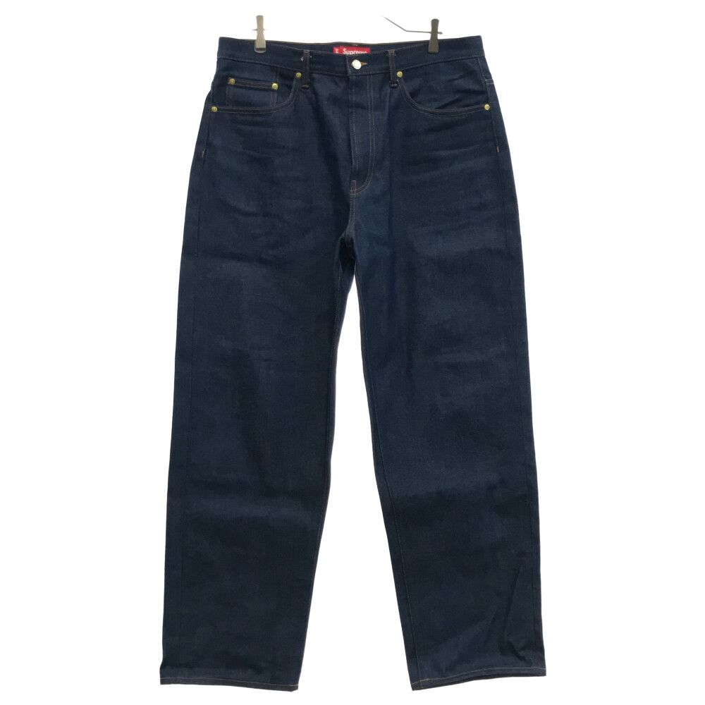 SUPREME 22AW BAGGY JEAN Rigid Indigo - デニム/ジーンズ