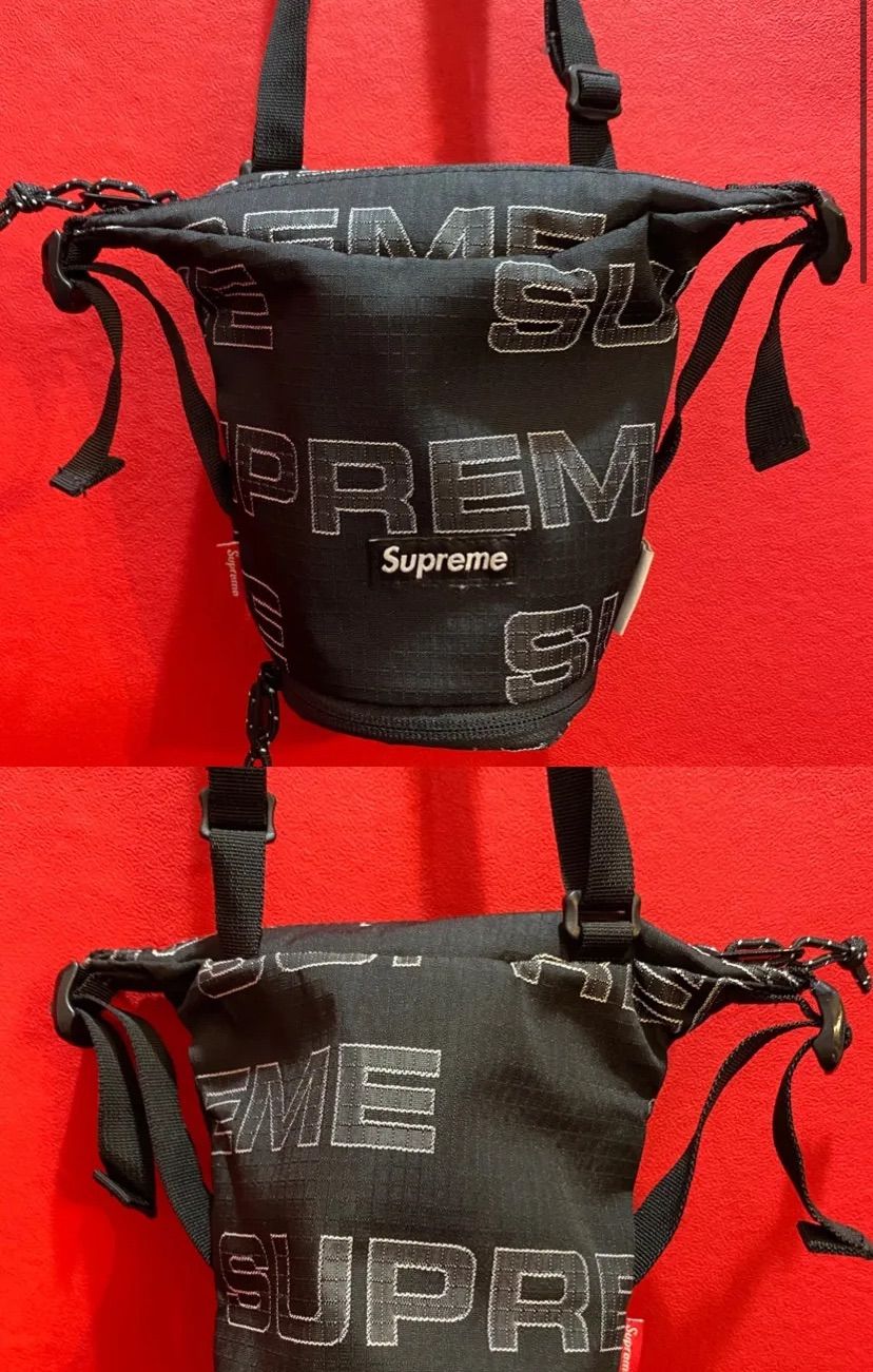 Supreme サコッシュ 黒 未使用品 シュプリーム SUPREME x ノースフェイス 20FW コラボ S