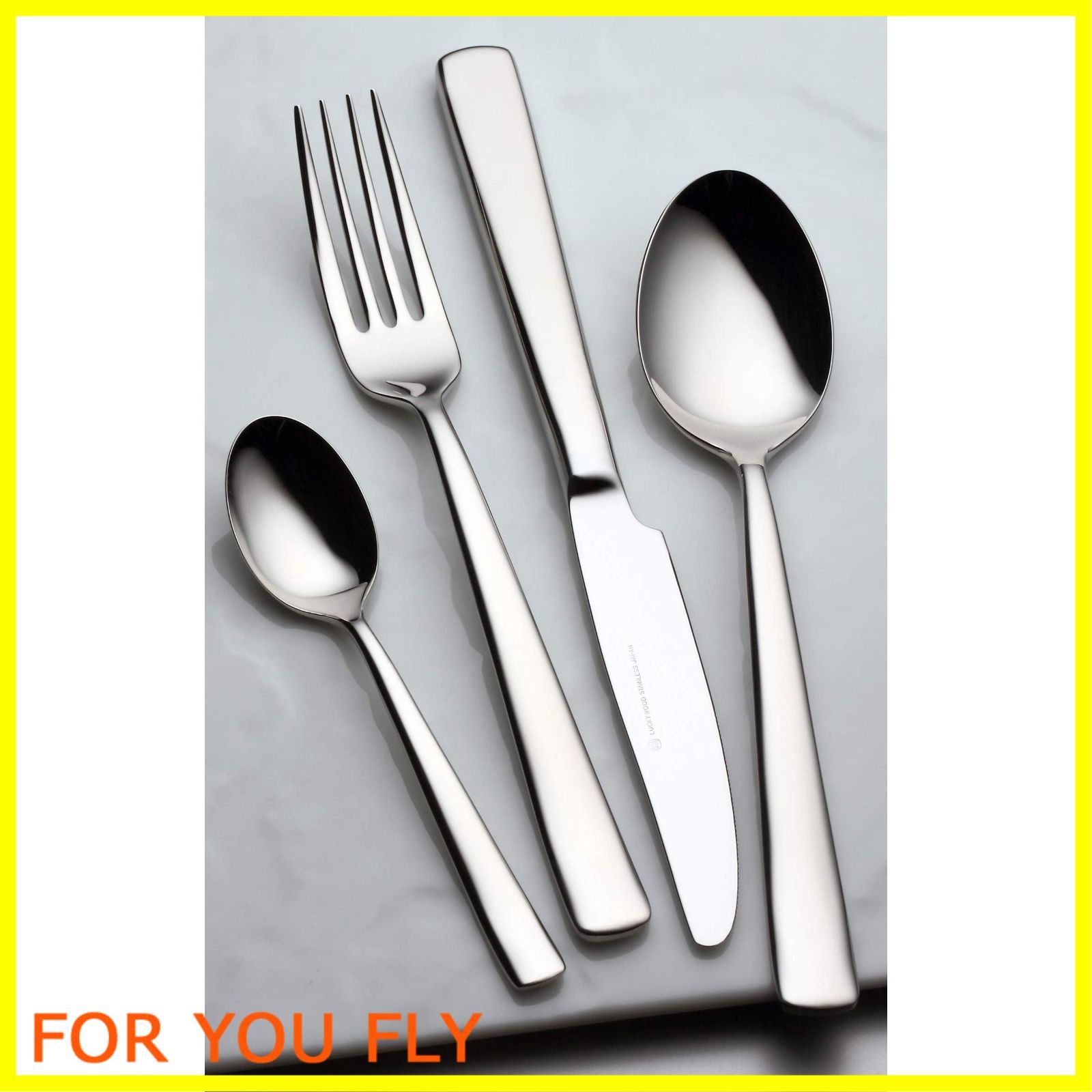 ラッキーウッド カトラリーセット グッドデザイン賞受賞 日本製 ミルトア 25ｐｃ.ディナーセッ