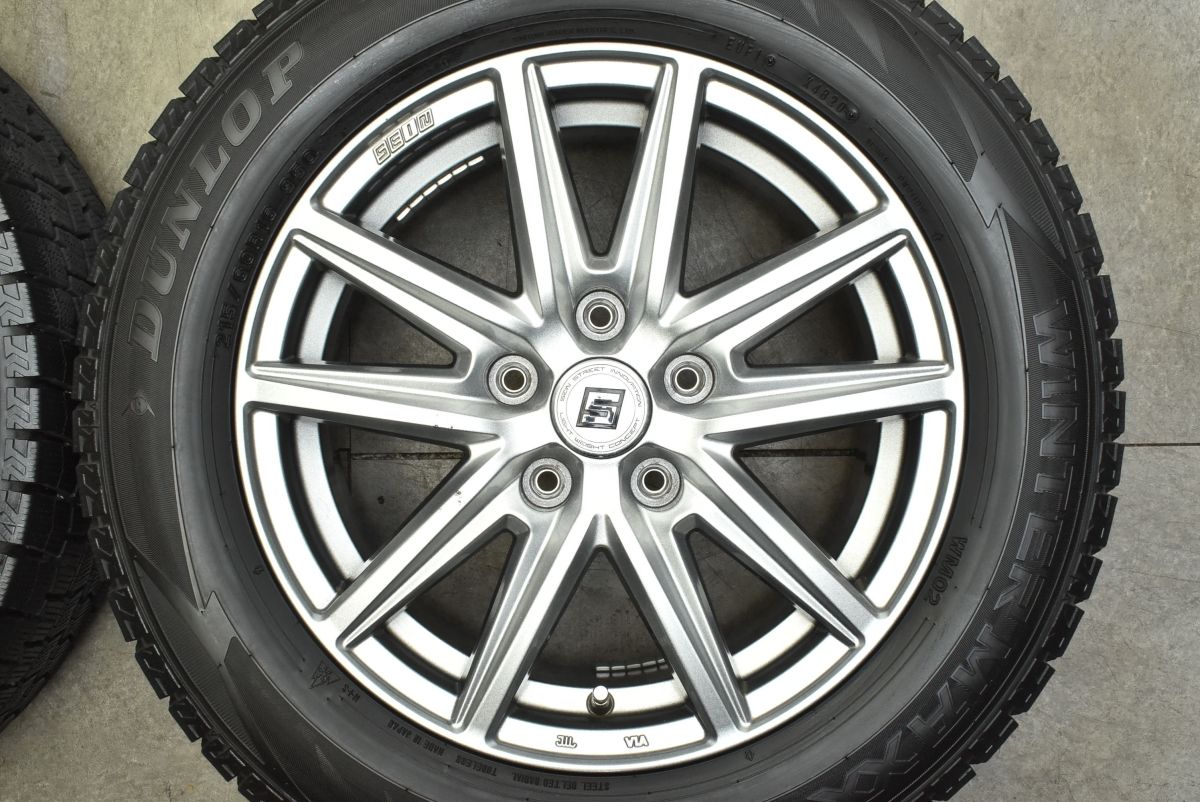 1セット限定！16インチ+53 6.5J 215/60R16 スタッドレスセット 程度良好品
