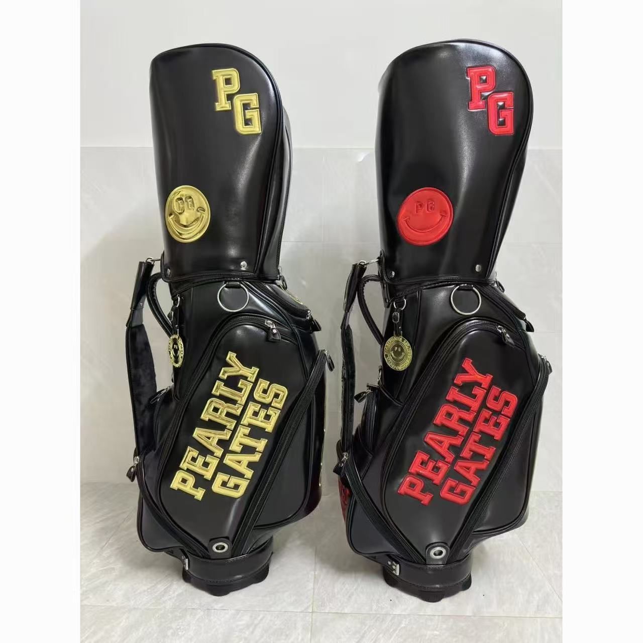 PEARLY GATES★パーリーゲイツ★9.0型★エナメル★完売品★スタッフ PEARLY GATES パーリーゲイツ 9.0型 エナメル ゴルフバッグ