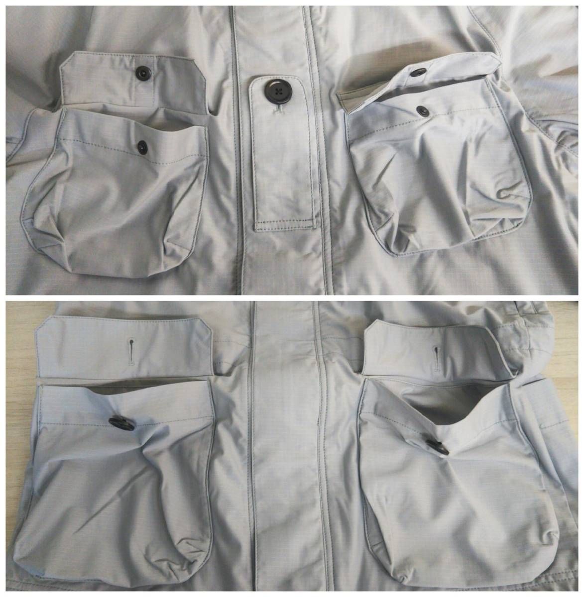 narifuri ナリフリ 防風撥水ストレッチリップNF スモック ジャケット