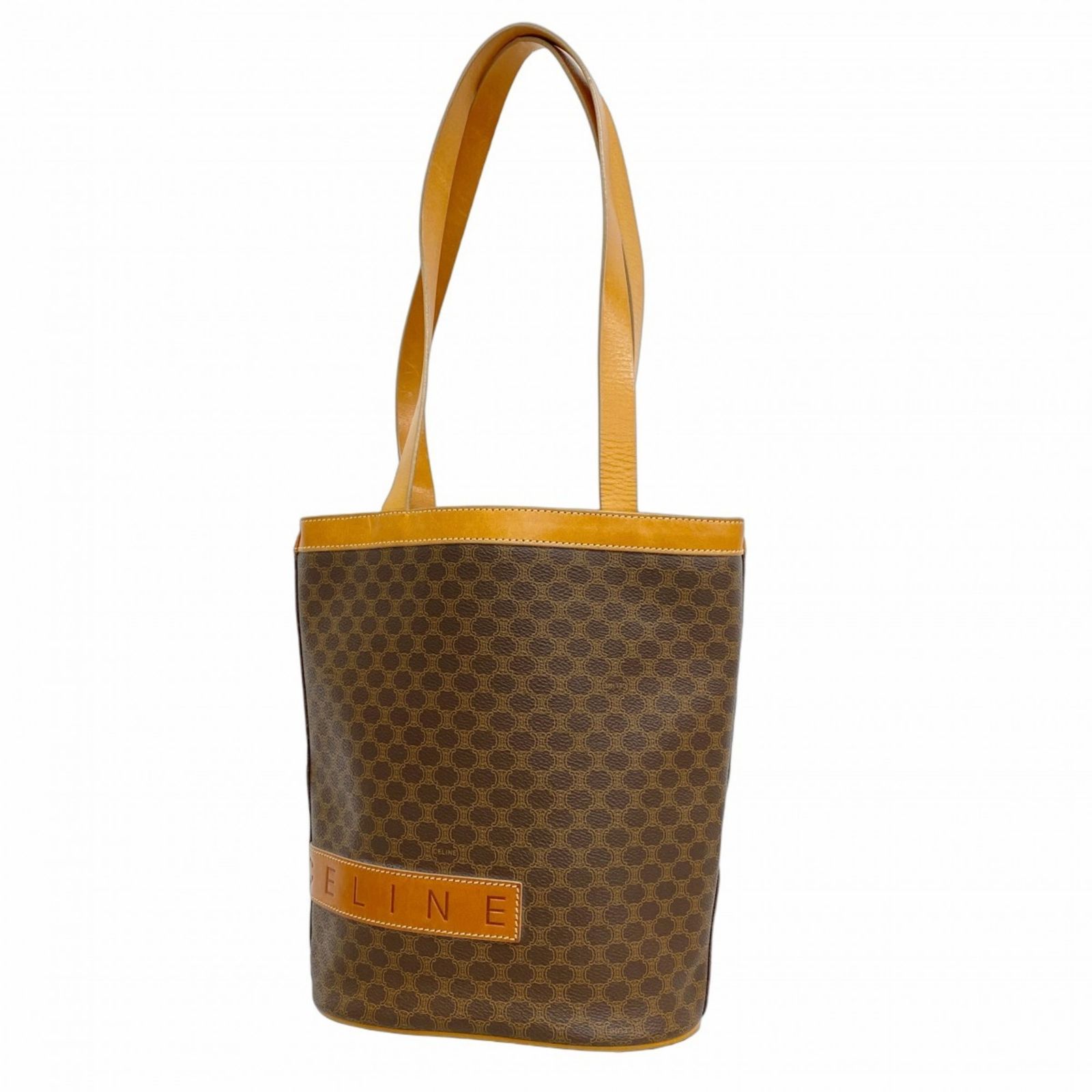 CELINE セリーヌ☆トートバッグ マカダム ブラウン セリーヌ(Celine) セリーヌ トートバッグ マカダム ブラウン