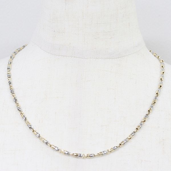 BVLGARI ブルガリ パッソドッピオ ネックレス 750YG/ステンレス