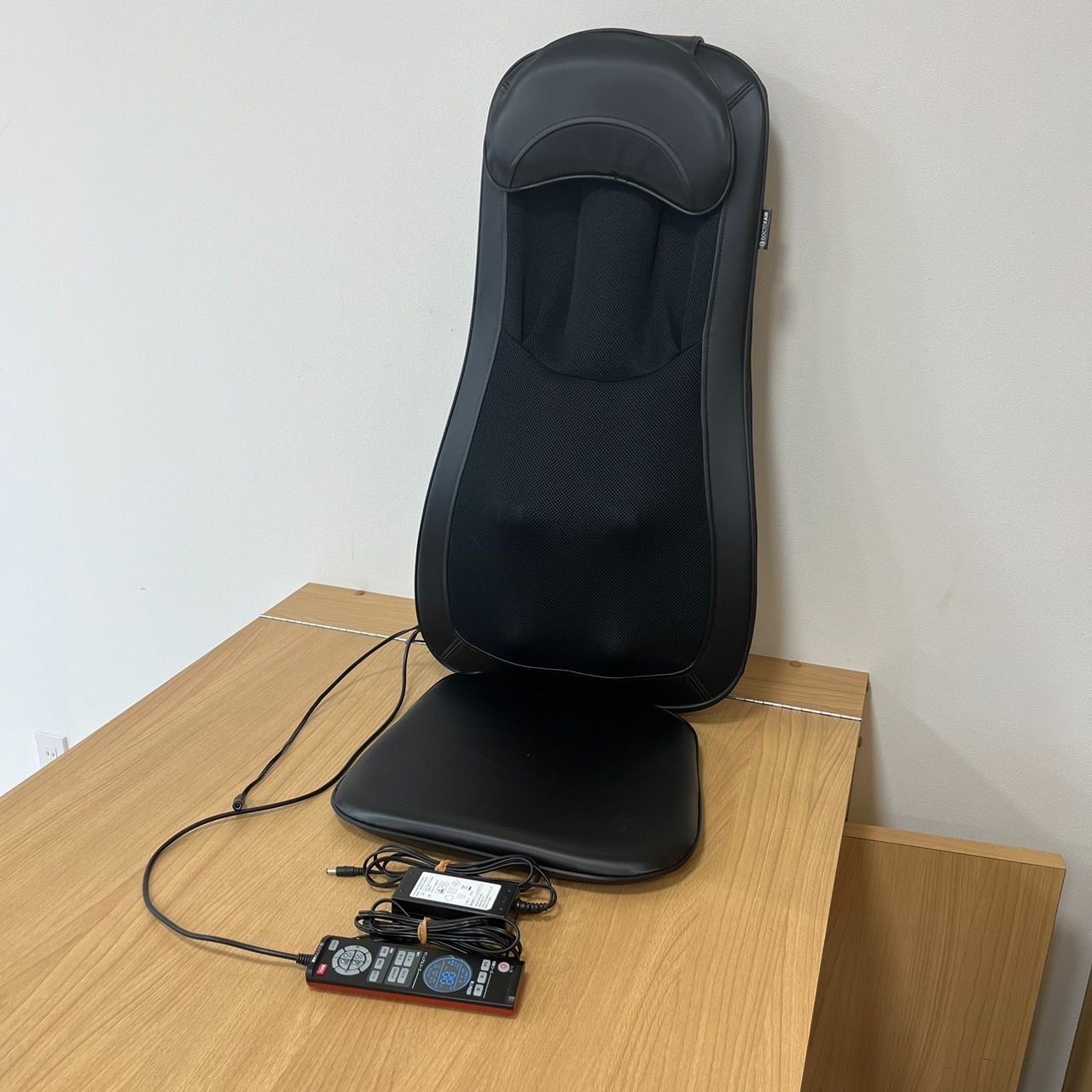 EL5 DOCTORAIR ドクターエア 3Dマッサージシート MS-002 ブラック リラクゼーション マッサージシート KT9899