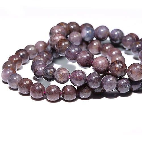 K1855-8m〕8mm天然ルビー Ruby ブレスレット コランダム 紅玉 - メルカリ