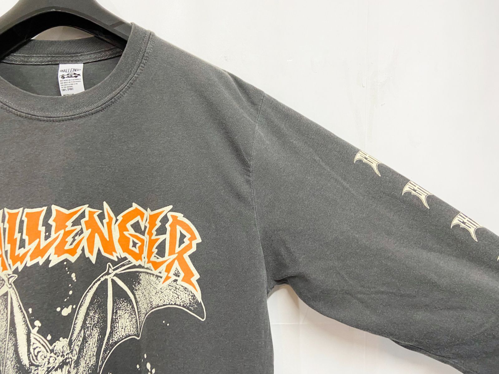 CHALLENGER チャレンジャー L/S BAT TEE ロングスリーブ バット T 