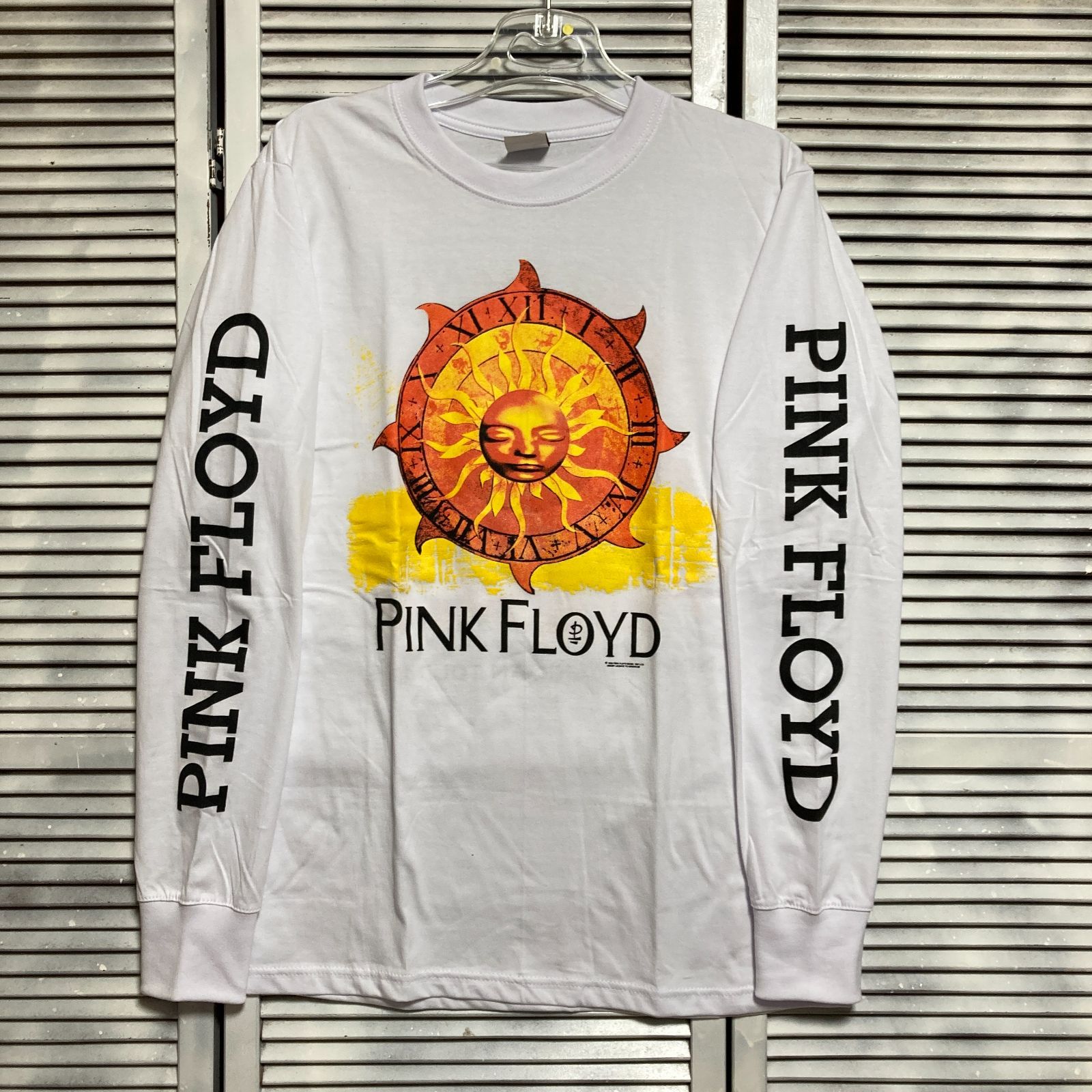 ピンクフロイド PINK FLOYD 白 長袖 Tシャツ tee ロン T ティー