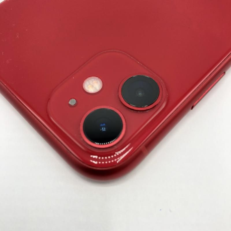 iPhone - 中古美品 iPhone 11 64GB Red au SIMロック解除済 中古】【au】○iPhone 11 64GB(レッド)/SIMロック解除済[10