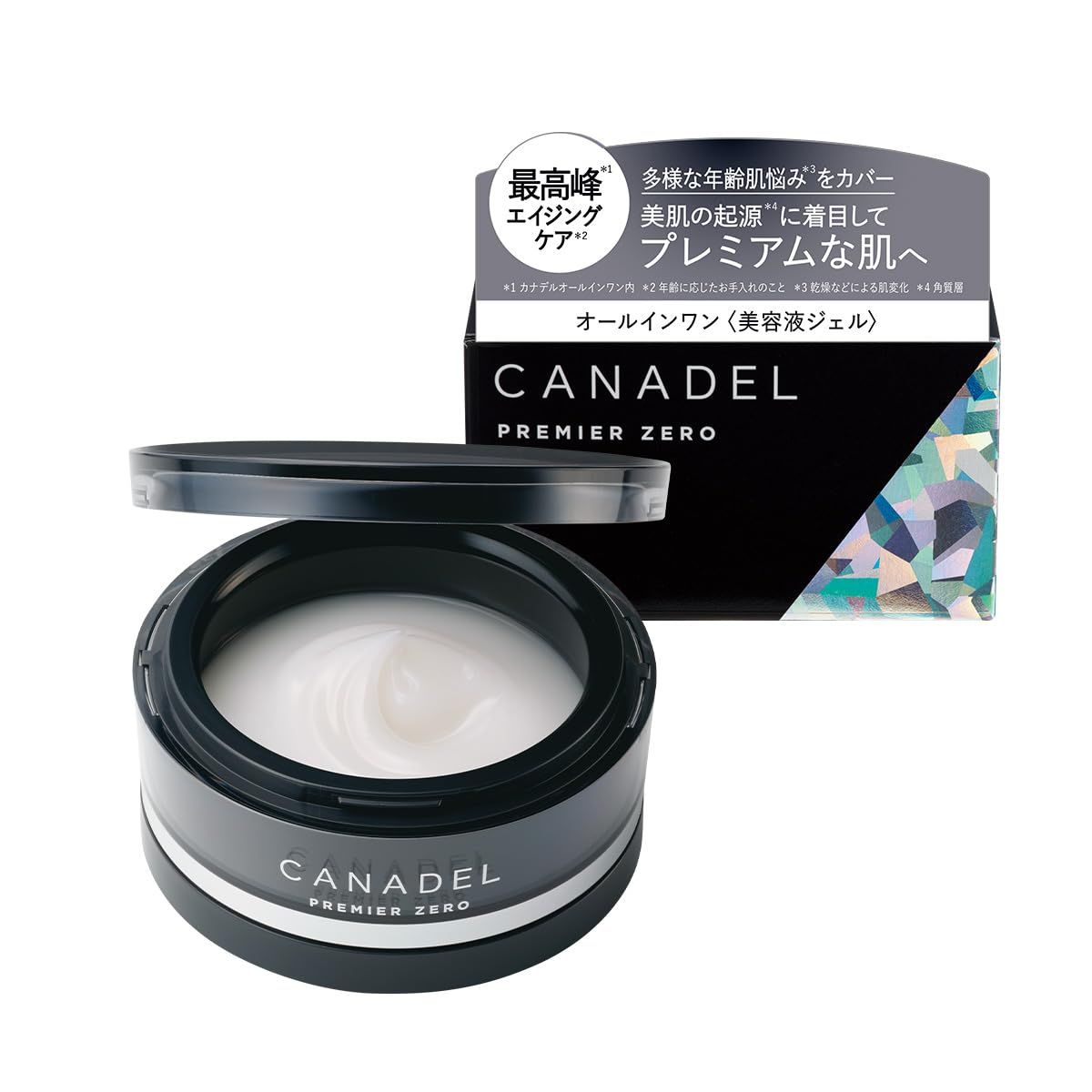 【カナデル最高峰のプレミア処方】 CANADEL プレミアゼロ オールインワン 58g 美容液 ハリ 弾力 美肌 乾燥 透明感 カナデル 