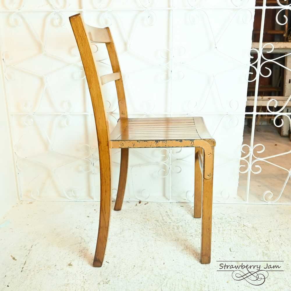 ヴィンテージ　スタッキング　スクールチェア　椅子　イギリス　トーネット　チェア トーネットTHONET No12031s ベントウッドベビーチェア