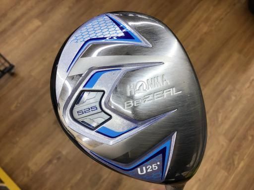 本間ゴルフ Be ZEAL 525 25° レディース ユーティリティ UT VIZARD for Be ZEAL ユーティリティ フレックスL レディース 女性用 右利き 右用 Cランク ゴルフクラブ