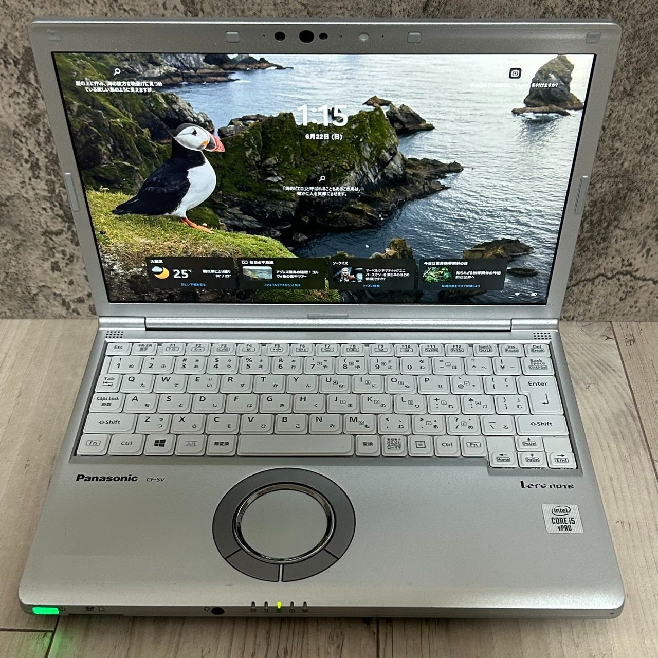 快速 Panasonic Let's note LV8 i5-8365U ① Panasonic Let's Note CF-LV8 Laptop Intel i5 8GB RAM 256GB SSD