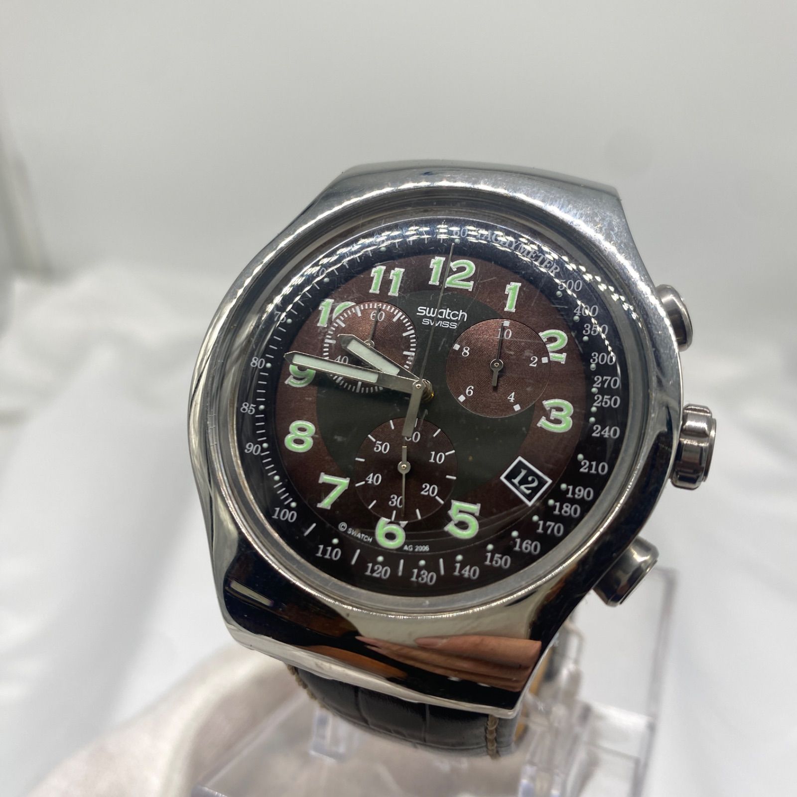 特大 IRONY スウォッチ SWATCH メンズ 腕時計