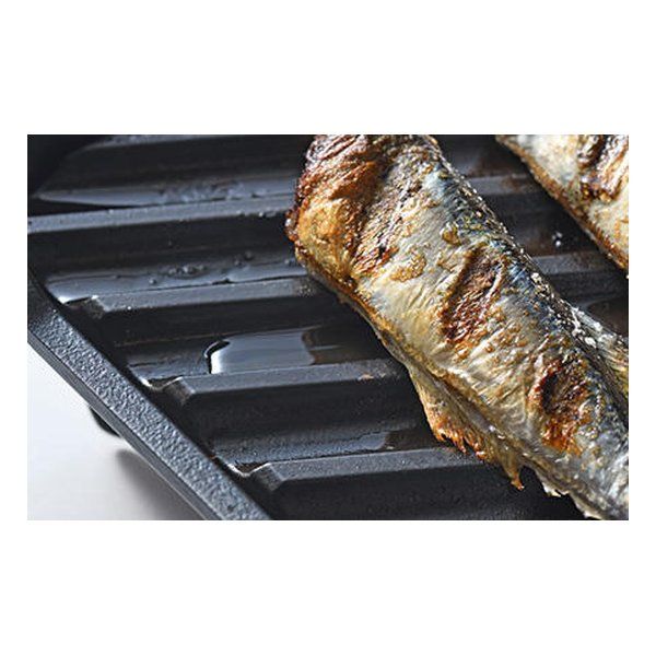 新品】 オークス 大人の焼魚 炭グリル 炭プレート IH ガス 特典付き