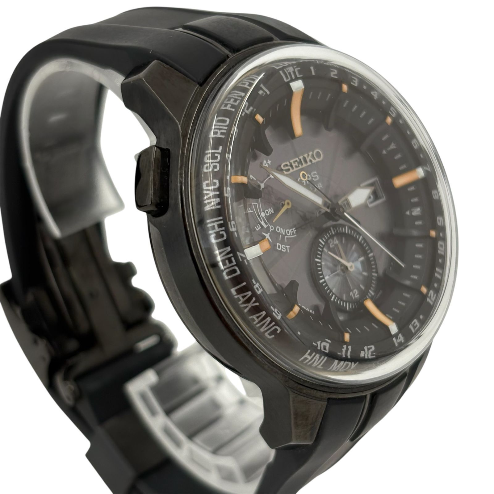 SEIKO セイコー アストロン ラバーベルト ソーラー 7X52-0AK0