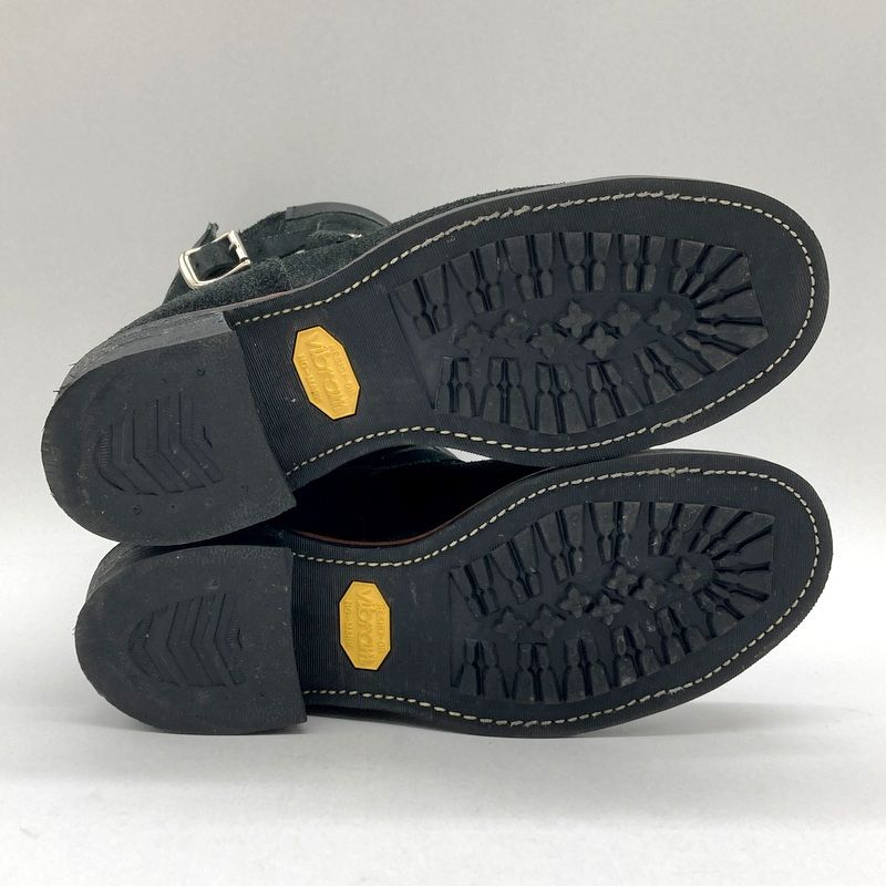 おしゃれな人 CHIPPEWA チペワ 1901M70 エンジニアブーツ スエード ワークブーツ ショート ブーツ カジュアル メンズ 26cm ブラック 靴 B15150◆