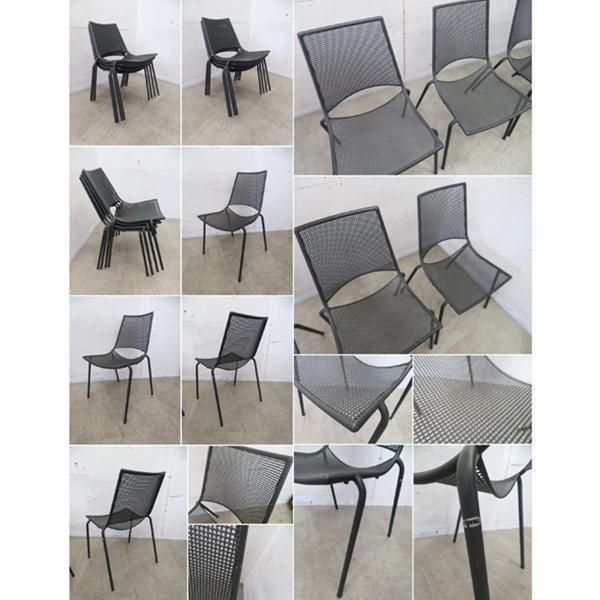 イタリア□Ala□ガーデンチェア4脚セット□ガーデンファニチャー