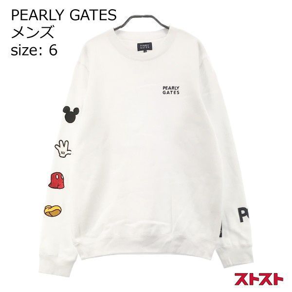 PEARLY GATES パーリーゲイツ ×Disney/2021年モデル 裏起毛 スウェット