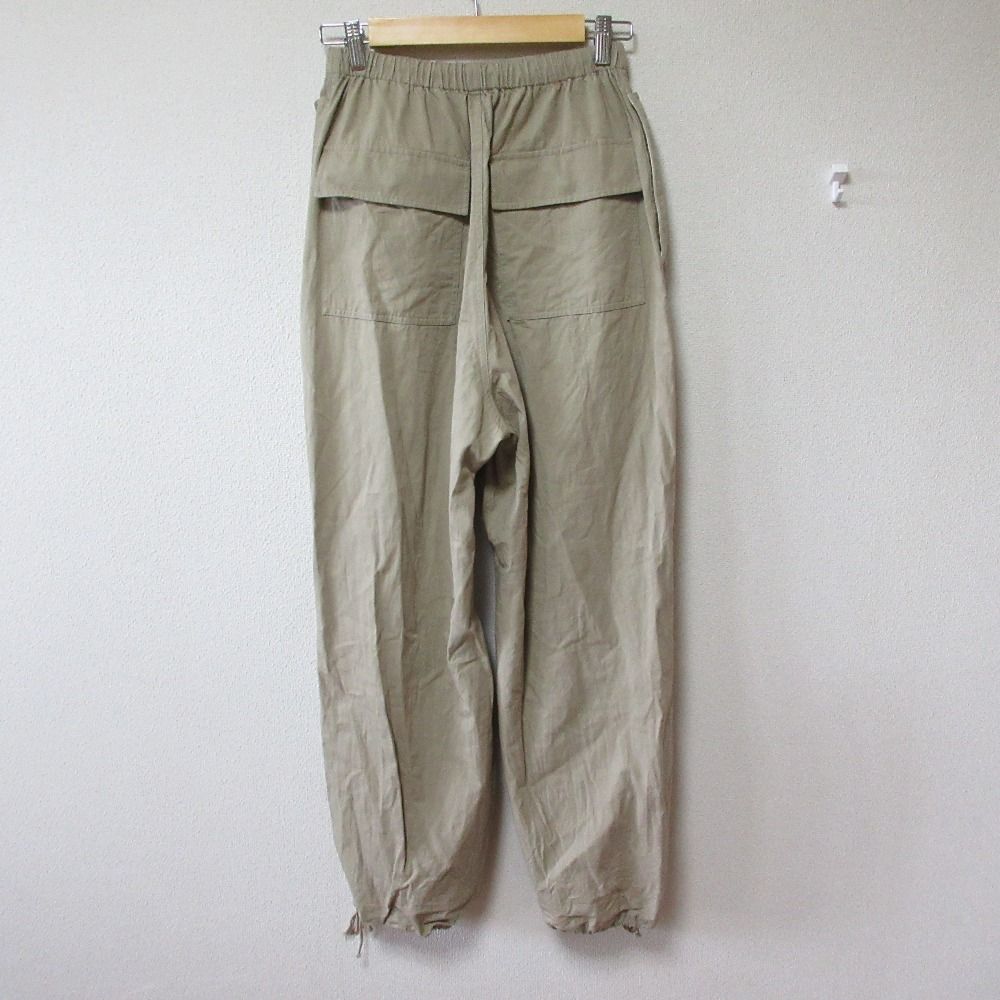 SサイズTHE SHISHIKUI PARACHUTE PANTS グレージュ 【公式通販】