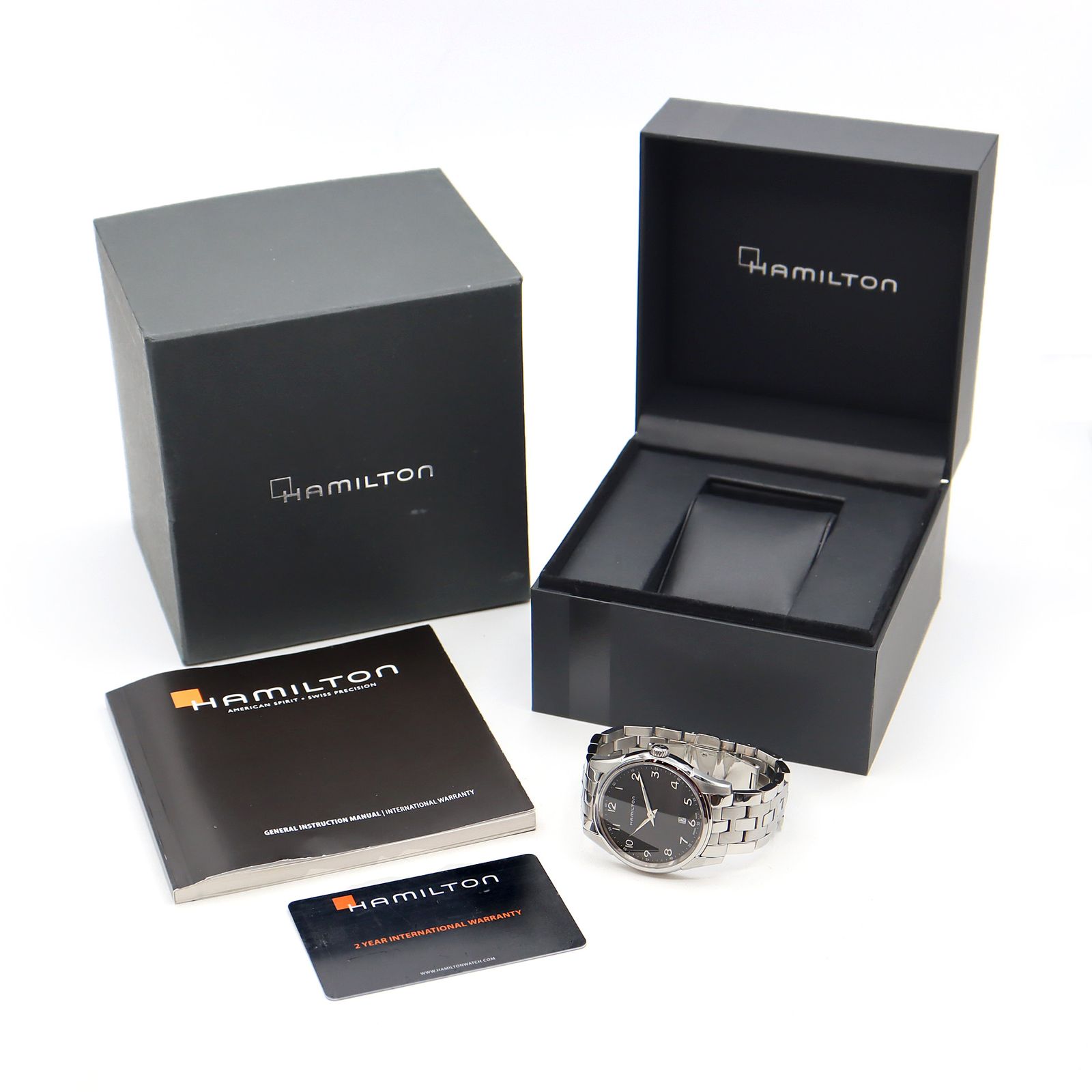 HAMILTON ハミルトン ジャズマスター シンライン H385111 デイト 50m  