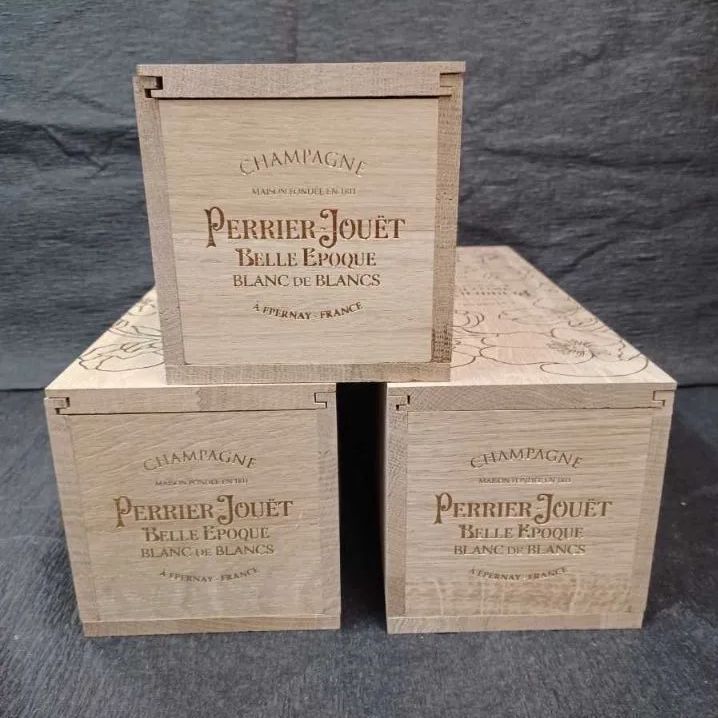 ベルエポック ブランドブラン 空ボトルand木箱 ベル・エポック・ブラン・ド・ブラン ギフトボックス [2017