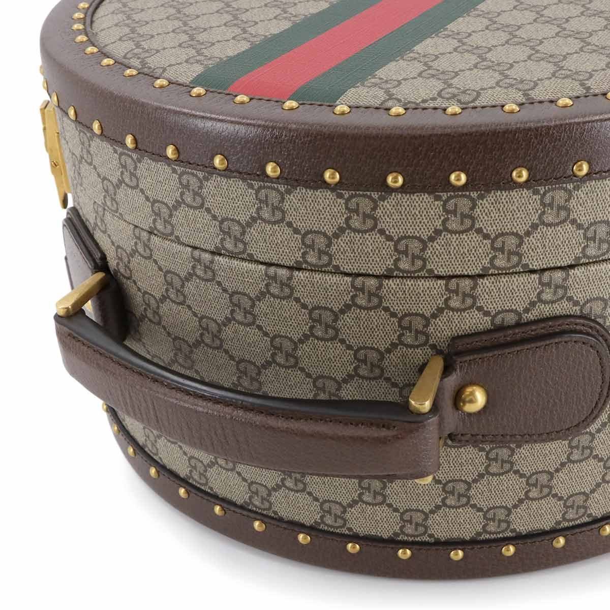 未使用 展示品 グッチ GUCCI GGスプリーム ハットケース 2way ハンド  