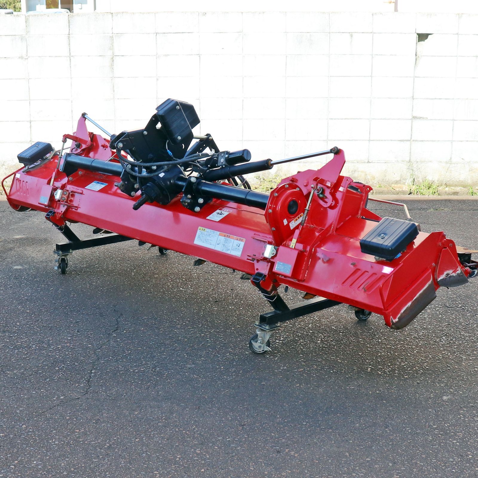 新潟発 コバシ サイバーハロー TX300 リモコン キャスター付き 三つ折り ウイング トラクタ パーツ 代掻き 代かき 倉庫保管