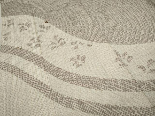 平和屋着物○訪問着 駒刺繍 遠山文 暈し染め 金糸 さが美扱い