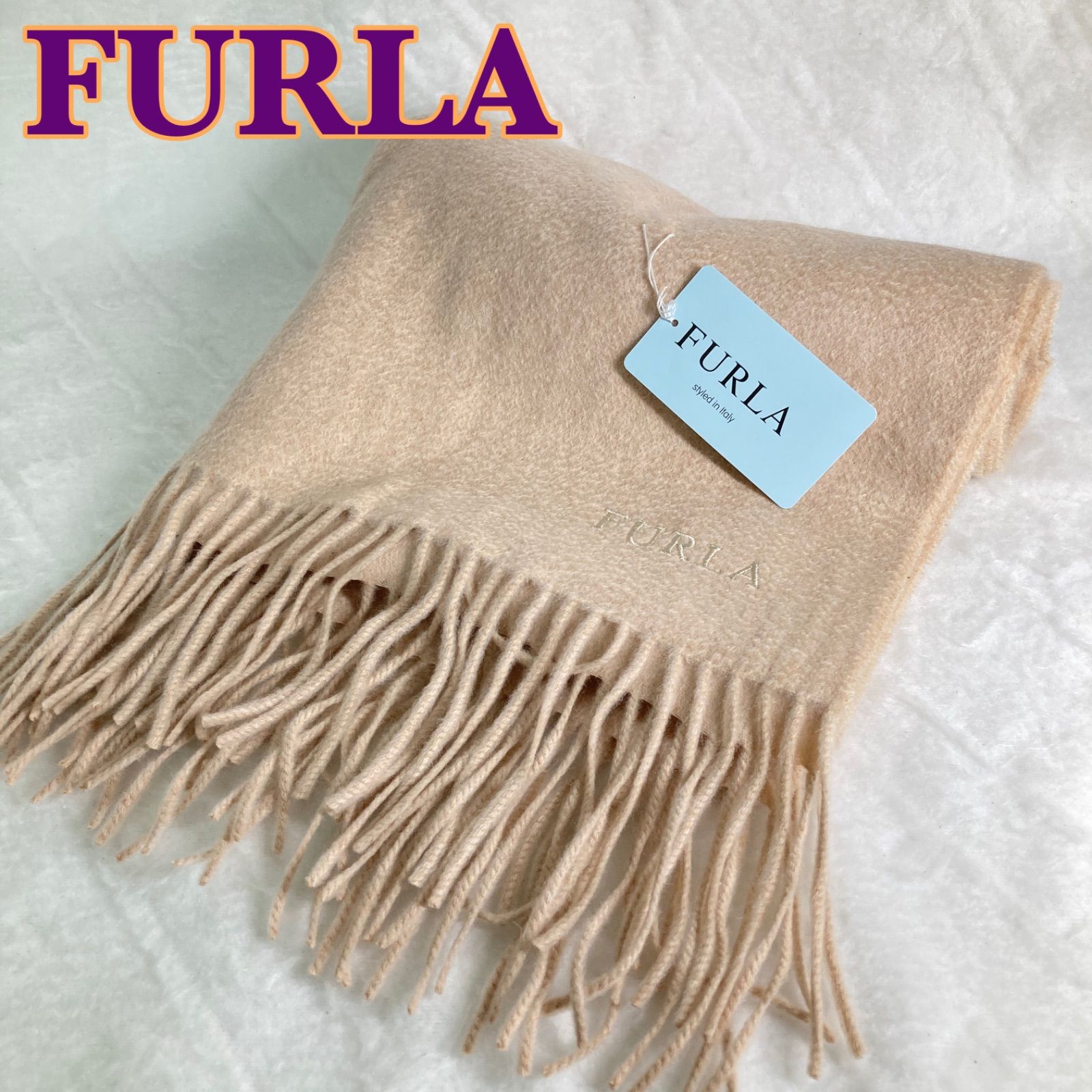 FURLA マフラー カシミヤ 【最新入荷】 - マフラー